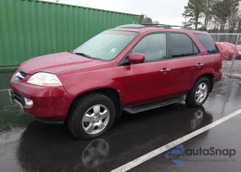 2003 Acura Mdx from USA, damaged, VIN 2HNYD182X3H501023